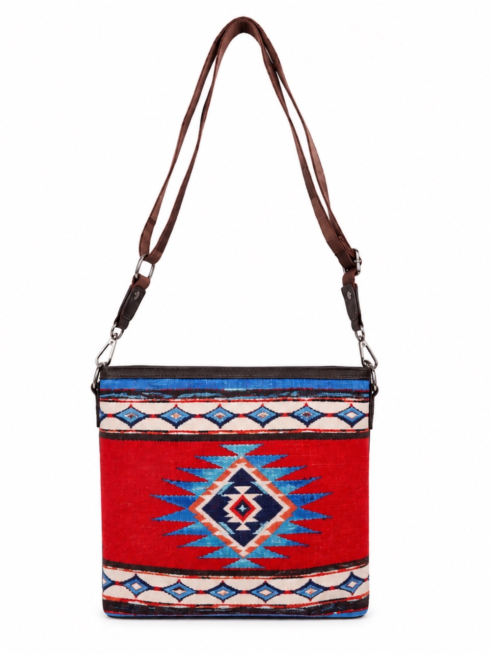 Montana West Aztec Canvas Cross Body/Shoulder Strap NWT